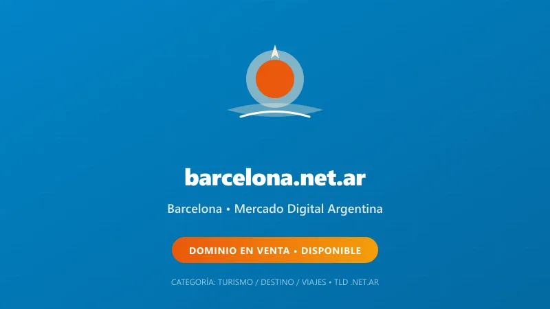 Identidad gráfica y activo digital para Barcelona en Argentina